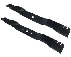 2 grasmaaiermessen van 53,5 cm voor Bernard BL14T42, BL13542, BL16542STH, BL1642LT / 6109-004-2012