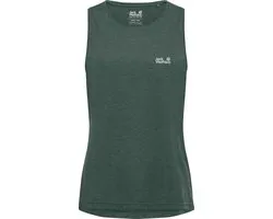Jack Wolfskin WILDTRAIL TANK TOP W Dames Chemise de randonnée-sago palm