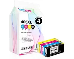 Cartouches d'encre Ink Day pour Epson 405XL multipack, Epson 405 encre de 4 couleurs adaptées aux imprimantes Epson WorkForce Pro WF-3820 DWF, WF-3825 DWF, WF-4820 DWF, WF-4825 DWF, WF-4830 DTWF, WF-7830 DTWF , WF-7835 DTWF, WF-7840 DTWF