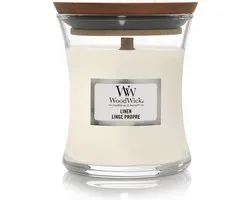 Mini bougie en lin Woodwick