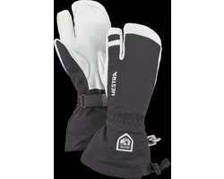 Army Leather Heli Ski - 3 finger 100 black