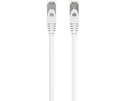 SINOX MEDIA PRO - S-FTP aansluitkabel CAT7 - 10 mtr. wit