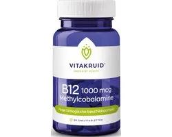 VitaKruid B12 1000 mcg Methylcobalamine - 90 tabletten