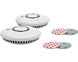 Détecteurs de fumée FireAngel ST-622-BNLT + kit de montage magnétique, lot de 2 pièces