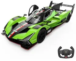Voiture Télécommandé Lamborghini SC63 LMDh 1:14 - LeMans - 9 km/h - Vert
