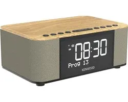 Kenwood CR-ST40DAB-M - Wekkerradio met Bluetooth en DAB+ - Houtkleur