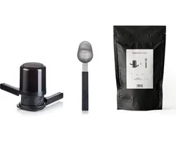 Cafetière Twist Press avec cuillère à Café , coffret cadeau, Argent - Barista & Co