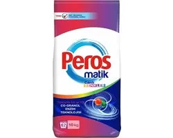 Peros Matik Waspoeder voor Levendige Kleuren – 10 kg – 67 Wasbeurten