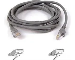 Belkin RJ45 FastCat 5e-patchkabel  - Grijs / 1 m