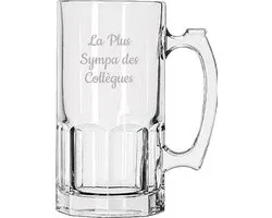 Bierpul gegraveerd - 1ltr - La Plus Sympa des Collègues