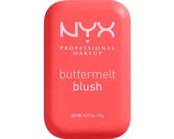 NYX Professional Makeup Buttermelt Blush - Alle huidtypes - Verrijkt met mango-, amandel- en sheaboter - Had Butta - 5 gr