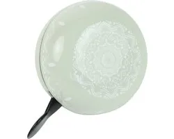 Fietsbel Ding-Dong Widek Mandala ø80mm - frost grey