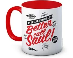 Keramische Koffiemok Rood - Thema Breaking Bad & Better Call Saul