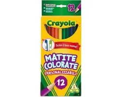 Crayola - 12 Kleurpotloden - Aanpasbaar - Heldere en intense kleuren