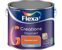 Flexa - Creations Muurverf Zijdemat - Exquisite Coral - Mengverf - 2,5 L