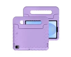 Samsung Galaxy Tab A9 Tablet Cover Enfants - iMoshion Kidsproof Back Cover avec poignée - Violet / Lilas