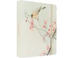 Kokonote Academic Diary 2025-2026 Week To View - Ohara Koson | Academic Planner 2025-2026 With Stickers, Student Essentials For University, Back To School Stationery, Art Japanese Diary