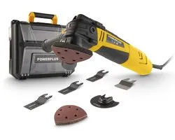 Powerplus - Yellow - POWXBOX011 - Brossé - Outil multifonction oscillant - 300 W - 16 acc.