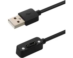 kwmobile USB-oplaadkabel geschikt voor Xplora X6 Play / X6 Pro kabel - Laadkabel voor smartwatch - in zwart