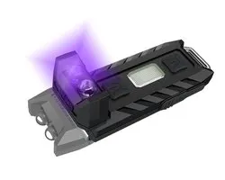 Nitecore Thumb LEO UV Sleutelhangerlamp oplaadbaar