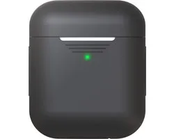 KeyBudz Elevate Protective Silicone Case voor de Apple AirPods 1 / 2 - Black