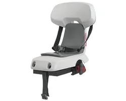 Polisport Guppy Junior CFS Fietsstoeltje Achter - Wit/Grijs