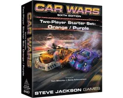 Car Wars : Sixième édition - Set de démarrage 2 joueurs Orange/violet - Jeu de société - Anglais - Steve Jackson Games