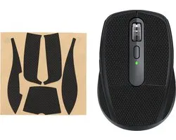 kwmobile gaming muis grip tape geschikt voor Logitech MX Anywhere 3 (not 3S) muis - Antislip muistape grip - Muis grip tape in zwart