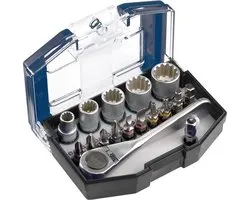 KWB Bitbox – Bits en doppen box (17-delig)