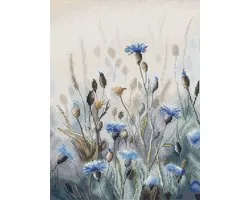 Kit de broderie HobbyJobby - Field de bleuet