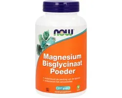 Now - Magnesium Bisglycinaat Poeder (227 gram)