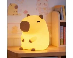 Lampe de nuit capybara silicone