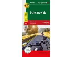 Black Forest (Schwarzwald), Motorcycle map 1:200.000