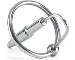 Mister b hardware penis plug with glans ring 32 mm