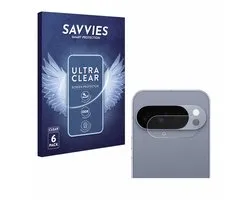 Savvies - Screenprotector voor Google Pixel 10 Pro (ALLEEN Camera Lens) - Folie Beschermfolie transparant 6 Stuks