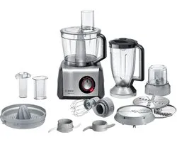 Bosch MultiTalent 8 MC812M844 - Foodprocessor - Zwart/RVS