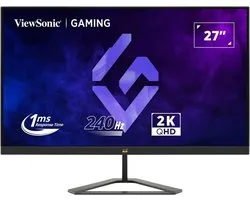 Viewsonic VX Series VX2758A-2K-PRO-3 moniteur informatique 68,6 cm (27") 2560 x 1440 Pixels Quad HD LED Zwart