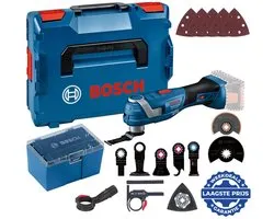 Bosch Professional Outil multifonction sans fil GOP 18V-34 avec Accessoires de vêtements pour bébé Corps de Basic 18 V en L-Boxx - 06018G2002