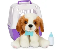 Little Live Pets - My Really Real Puppy Patches - Interactieve Puppy knuffel met hok
