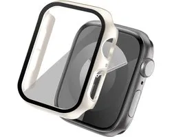 imoshion Protecteur d'écran Convient pour imoshion Full Cover Hard Case / Case pour Apple Watch Series 4 / 5 / 6 / SE - 40 mm - Starlight - imoshion Full Cover Hard Case / Case - Starlight