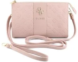 Guess Telefoontas - schoudertasje - Peony roze
