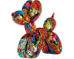 Gilde Design - Ballon Dog - Pop Art - Polyrésine - 18 cm de haut