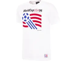 COPA - États-Unis 1994 Coupe du Monde Emblem T-Shirt - Hommes - Blanc - S
