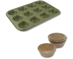 Set van 2 stuks speciaal voor muffins Zenker Green Vision