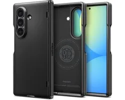 Coque Spigen Compatible avec Samsung Galaxy Z Fold 8 Ultra - Slim Armor Pro MagFit - Coque arrière Compatible avec MagSafe / Qi2 - Protection de charnière - Noir