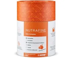 Nutrafine Slim Complex - Glucomannan, Bromelain, Tripeptide Collageen & Vitaminen - 21 Sachets