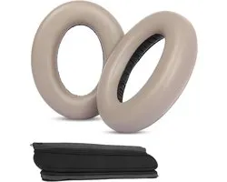 Ear pads compatible with Sennheiser Momentum 4 Wireless headphones: Replacement ear pads with softer protein leather - ShopVlot