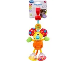 Playgro Hangspeeltje Mimsy de Muis - Hangspeeltje - Kinderwagenspeeltje - Rammelaar - Kinderwagenaccessoire - Buggyaccessoire- Educatief Speelgoed - Knuffeldier