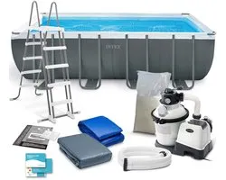 INTEX Ultra Frame Serie - Opzetzwembad - 549x274x132 cm - Inclusief Accessoires