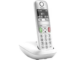 Téléphone domestique sans fil Gigaset A605 - facile à utiliser - touches rétroéclairées - bon contraste - blanc